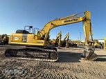 Side of used Excavator
